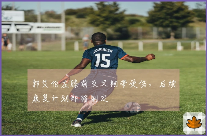 郭艾伦左膝前交叉韧带受伤，后续康复计划即将制定